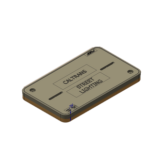 HPC1324 - Polymer Concrete Handhole Lid - Street Lighting | Jensen