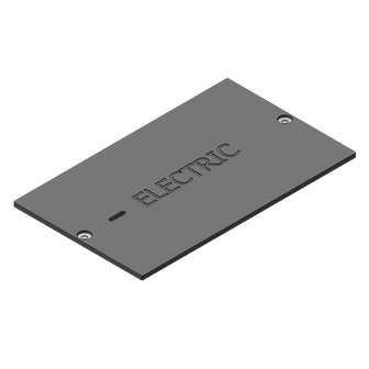 HT3048 Traxplate Handhole Lid - Electric | Jensen Infrastructure