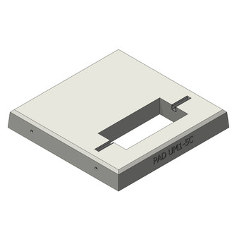 Trico UM1-5C-1 Transformer Pad 78 in. x 66 in. x 8 in. | Jensen