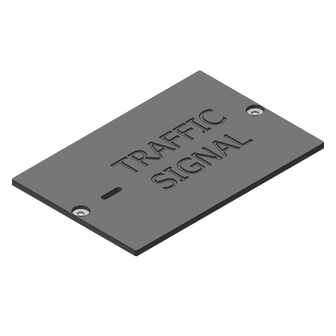 HT1017 Diamond Plate Handhole Lid - Traffic | Jensen Infrastructure