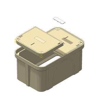 Handhole Assembly: Incidental Traffic Rated – 13