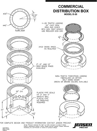 D5 Distribution Box and Lid - Hawaii | Jensen Infrastructure