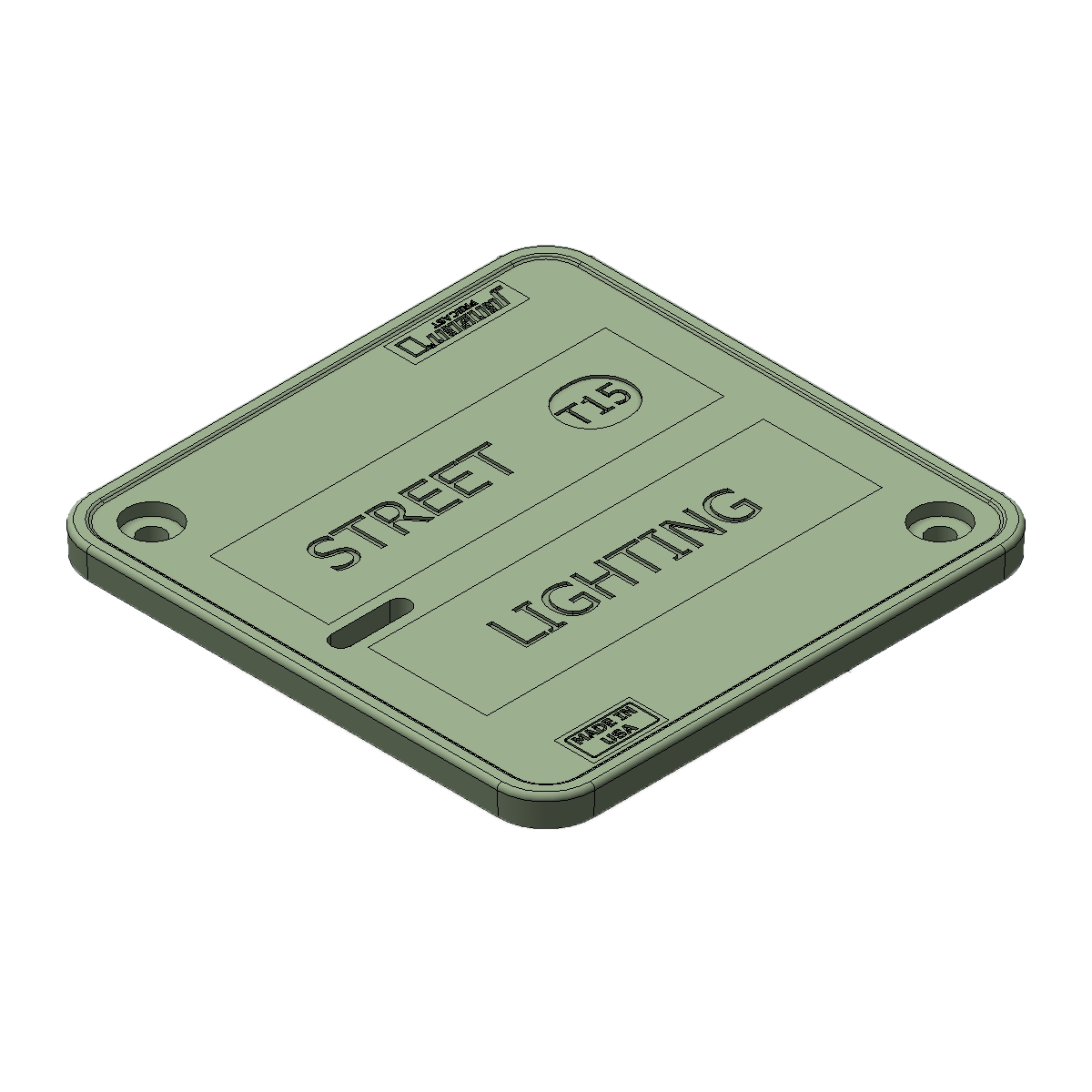 HPC1212 Polymer Handhole Lids, Tier 15, Bolt Down | Jensen
