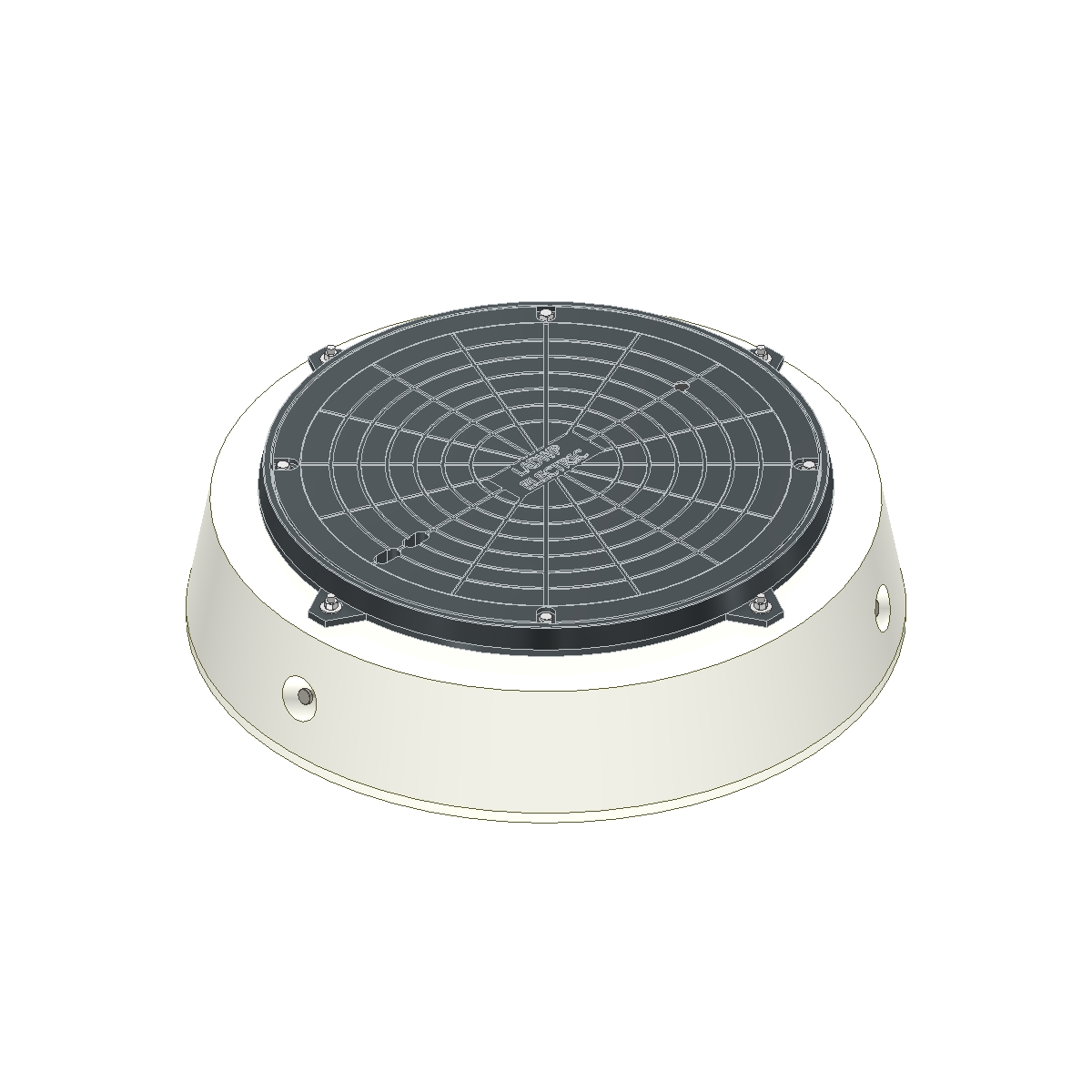 30 in. Manhole Traffic Cover and Neck - LADWP | Jensen Infrastructure