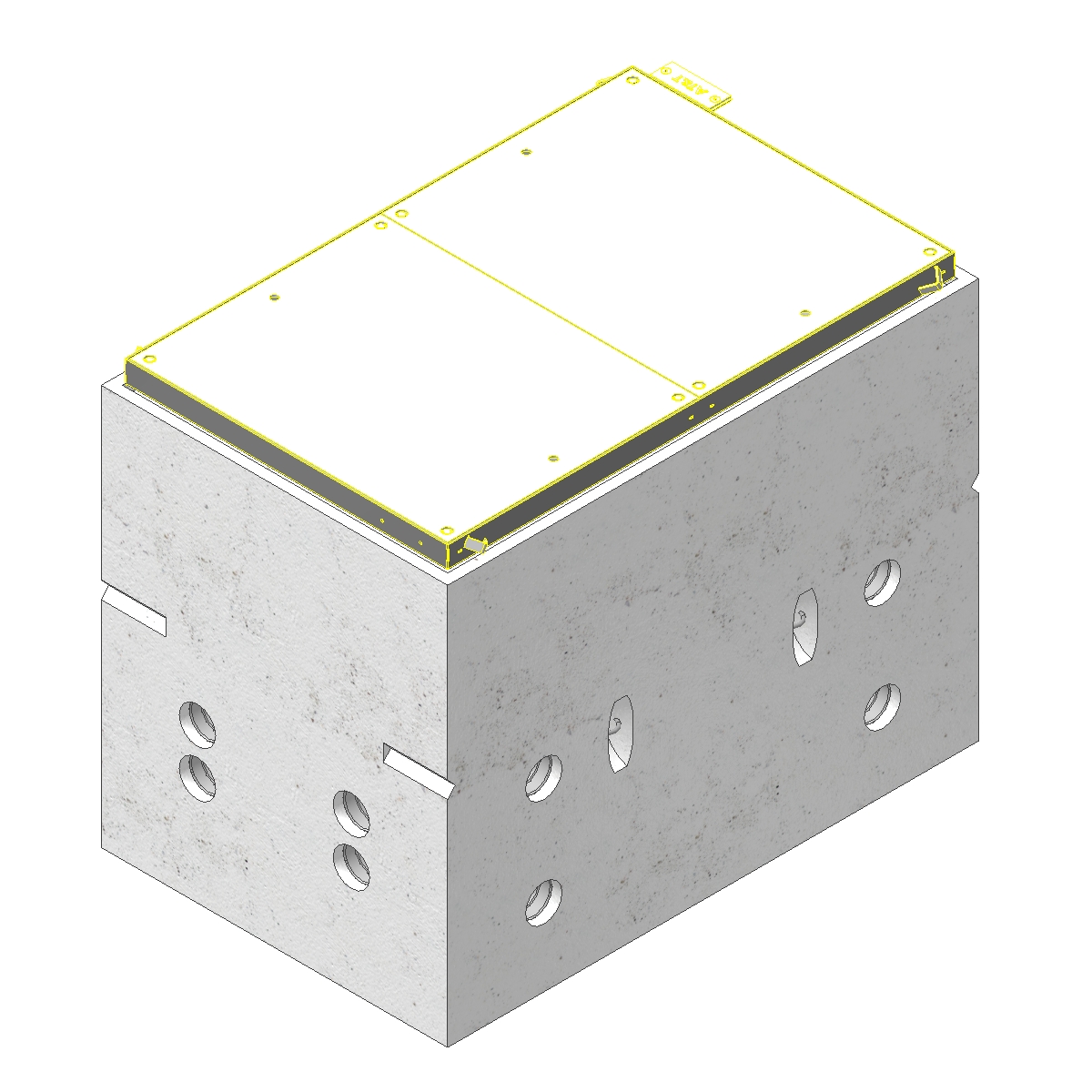 Pedestrian Pull Box - 3660 - AT&T Northern California | Jensen