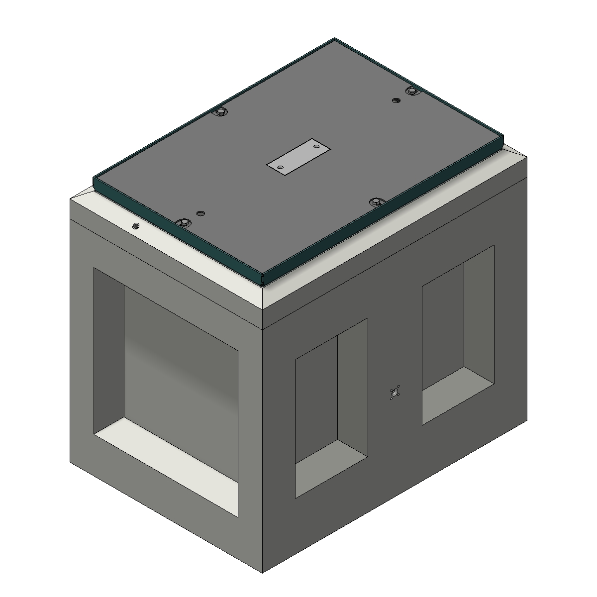 Flat Wall Pull Box - 2436 | Jensen Infrastructure