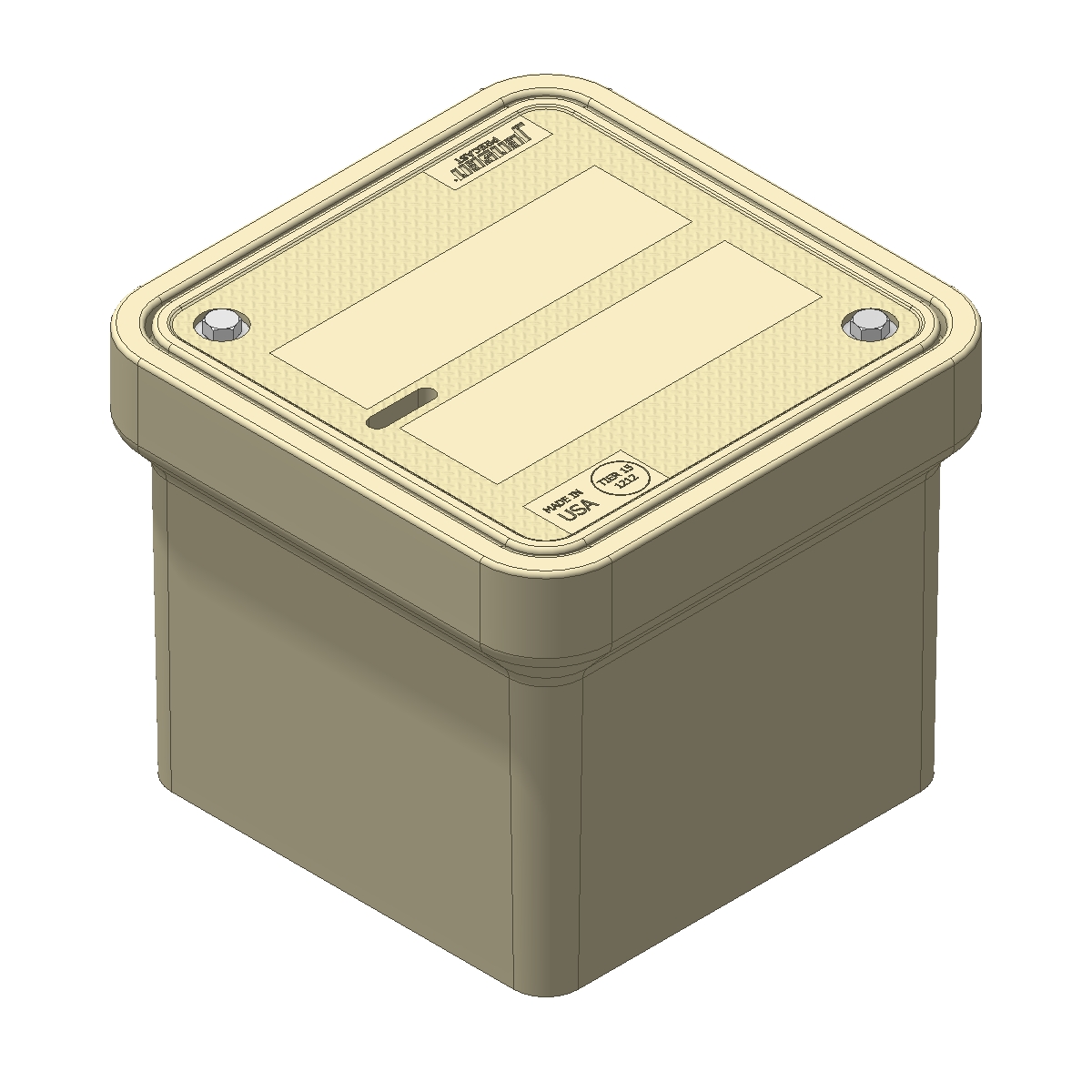 Handhole Assembly: Incidental Traffic Rated – 12