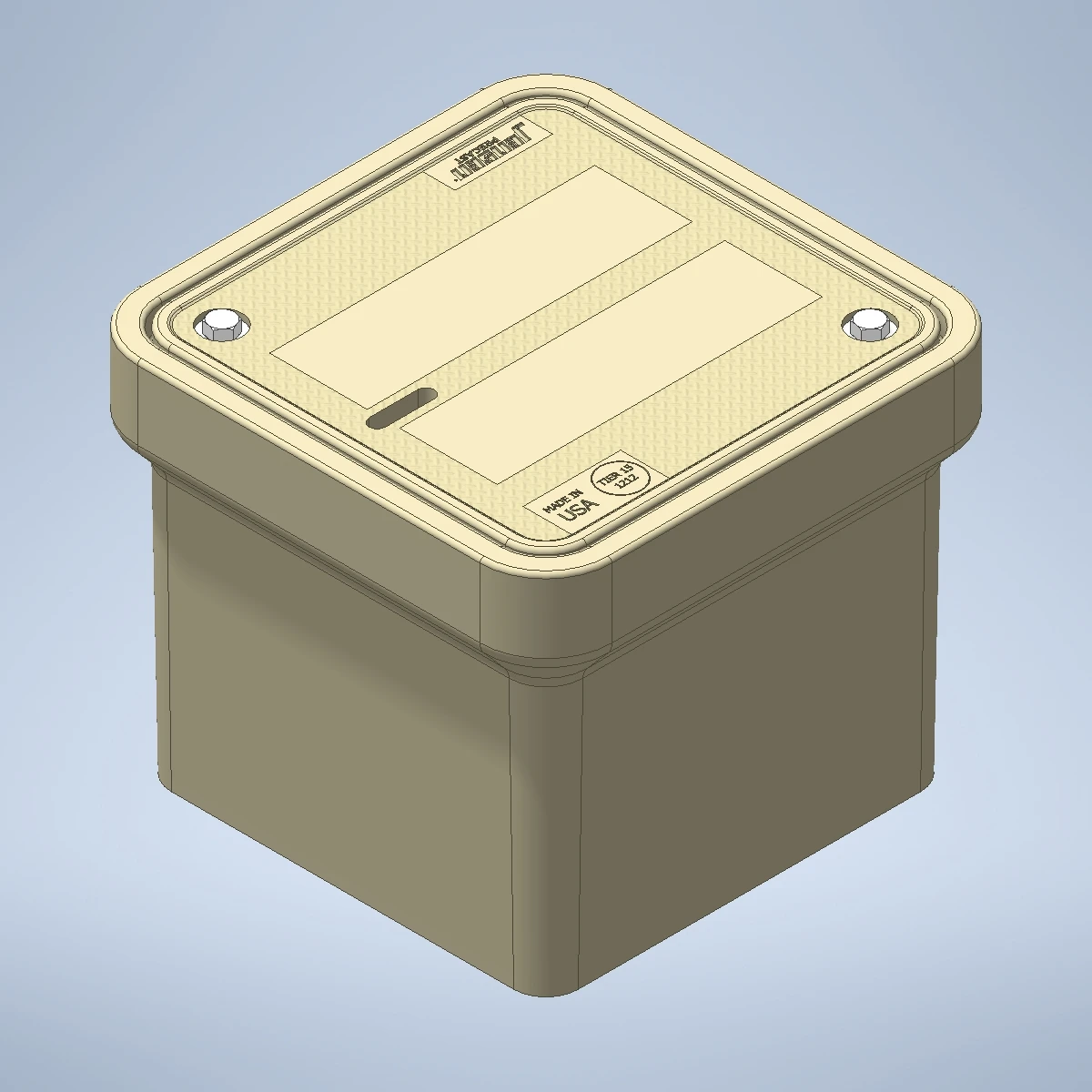 Handhole Assembly: Incidental Traffic Rated – 12
