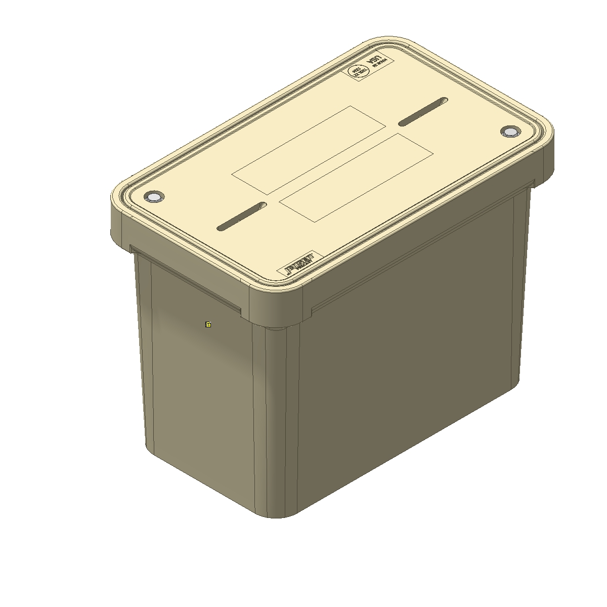 Handhole Assembly: Incidental Traffic Rated – 13