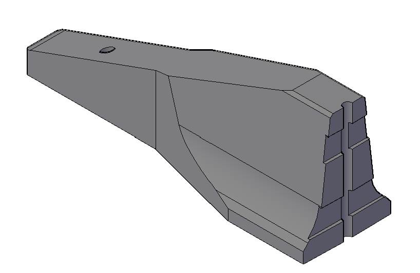 WSDOT Type F Terminal End Jensen Precast