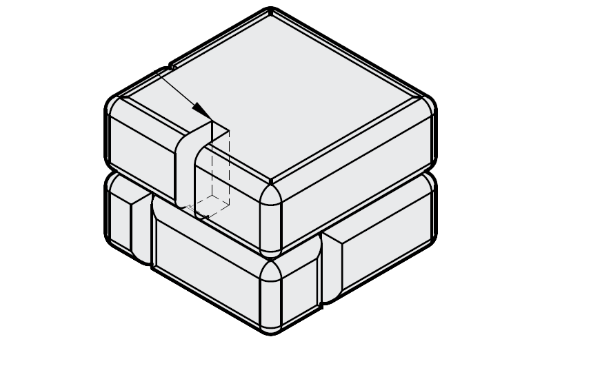 Redi-Rock® Freestanding Block Column Solid Core Textured | Jensen ...