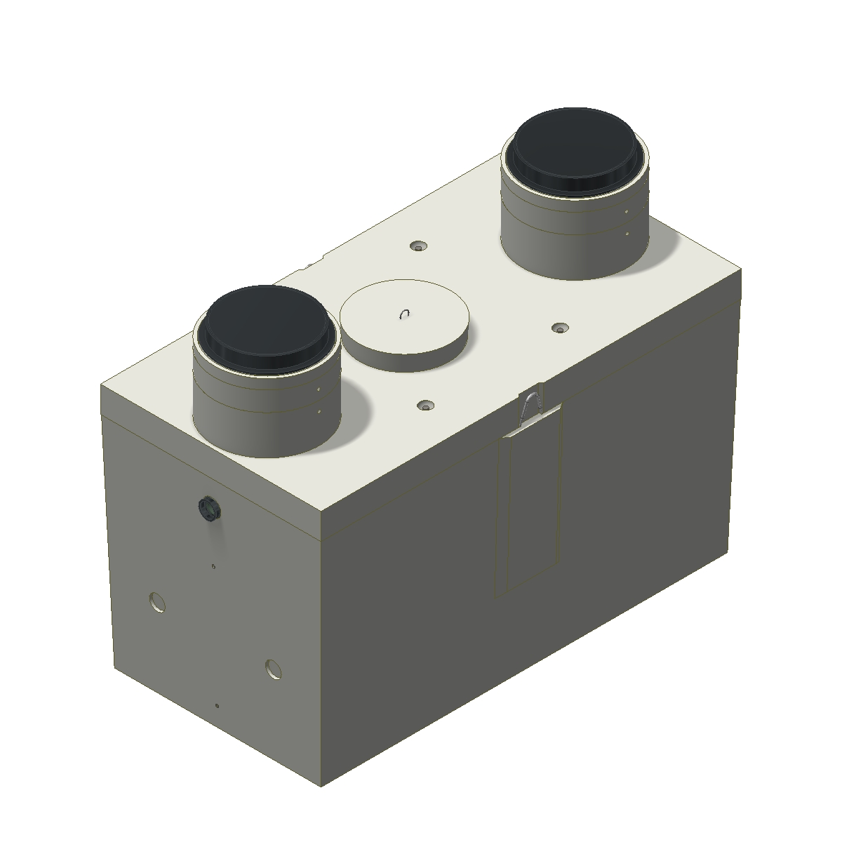 Gravity Grease Interceptor JP 1500 gal. 24"E, 24"B, 24"E Incidental