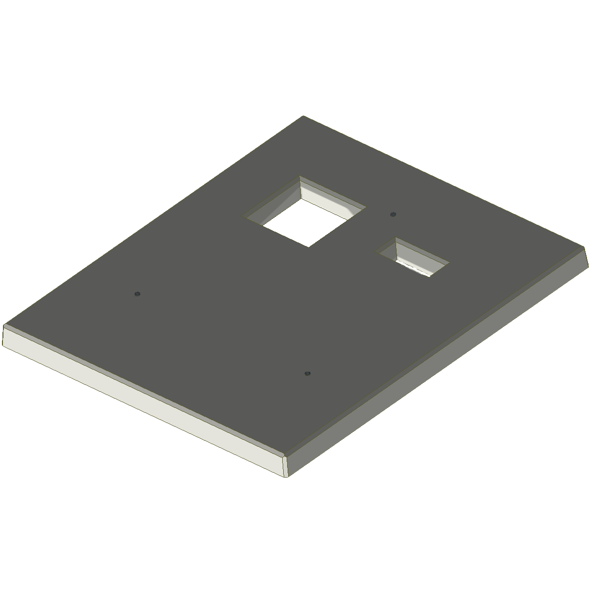 Transformer Pad 106" x 90" x 6" PG&E 040292 Jensen Precast