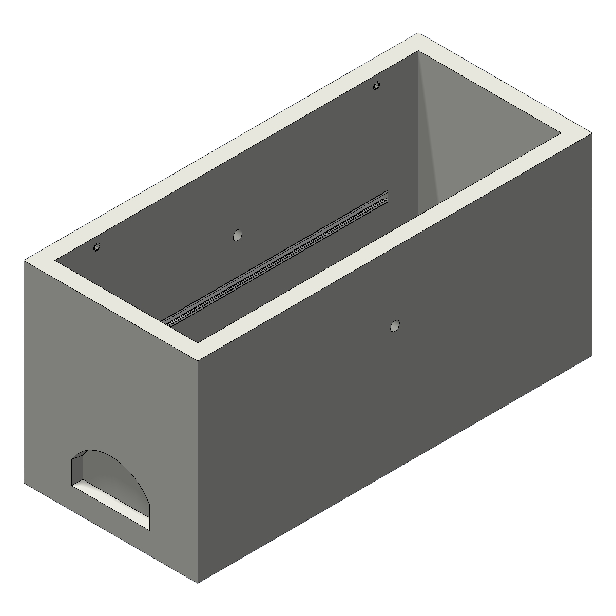 Vault 2258x27.5 Bottom Section Knockout PNW Utilities | Jensen