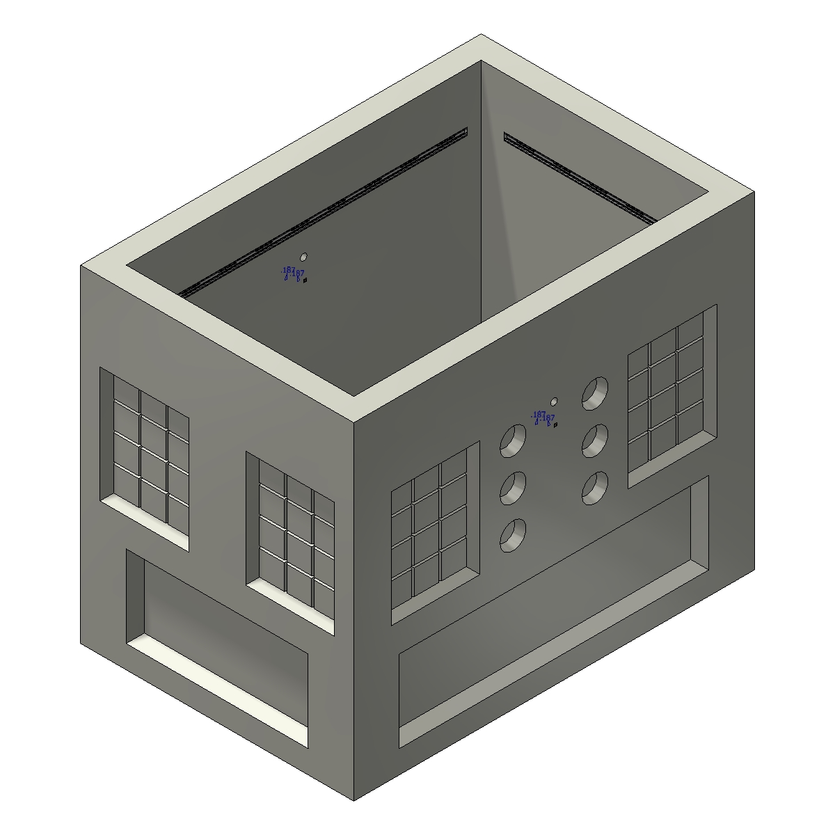 【Puttying】VAULTROOM CONTAINER / ORG Tool Tank 37 Van & Site Security Storage Box | 944mm