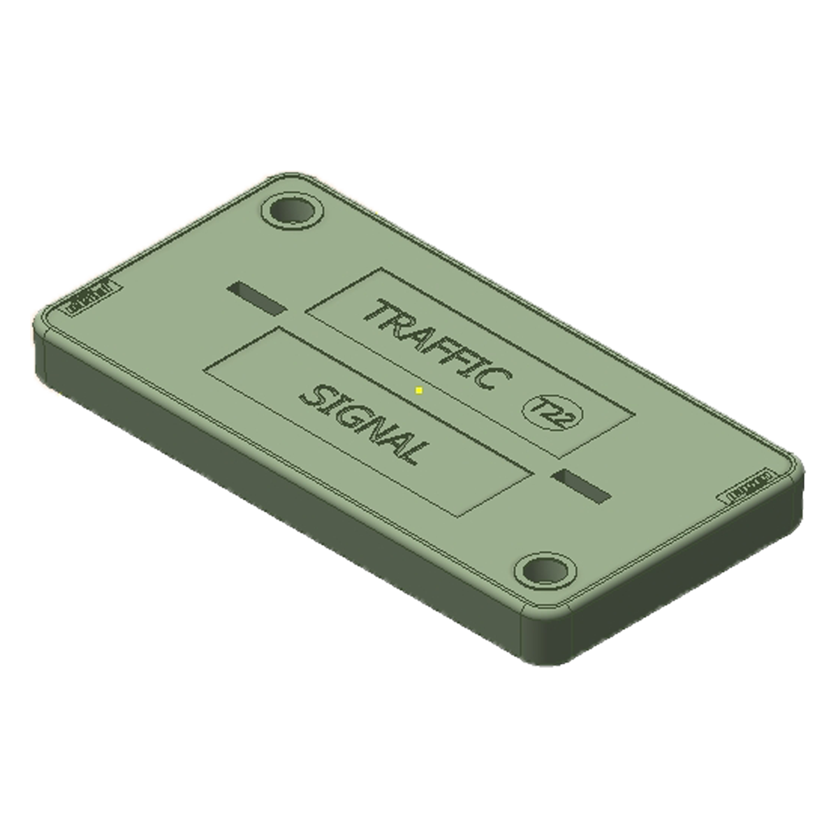 HPC1222 Polymer Concrete Handhole Lid - Traffic Signal | Jensen