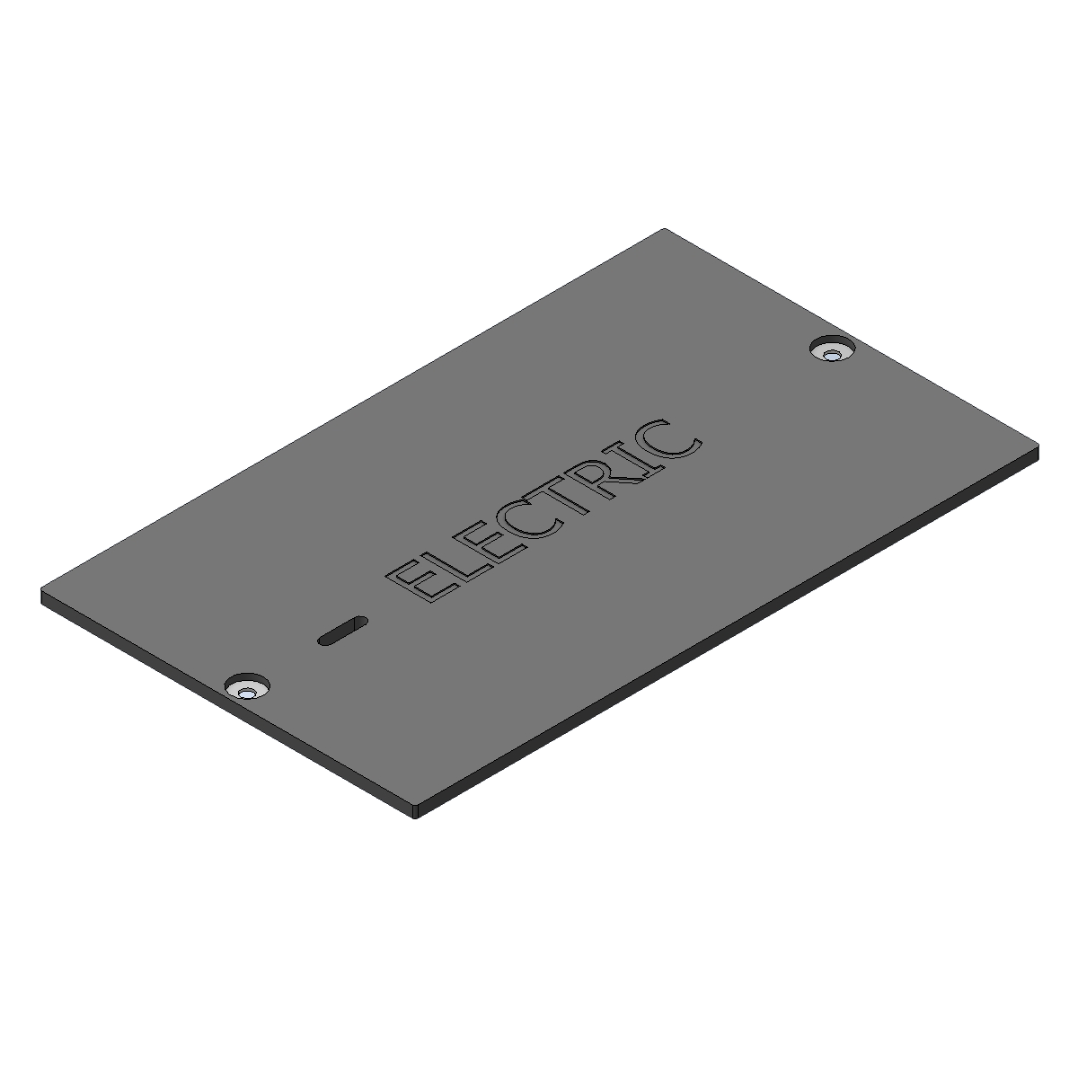 HT1324 Traxplate Handhole Lid - Electric | Jensen Infrastructure