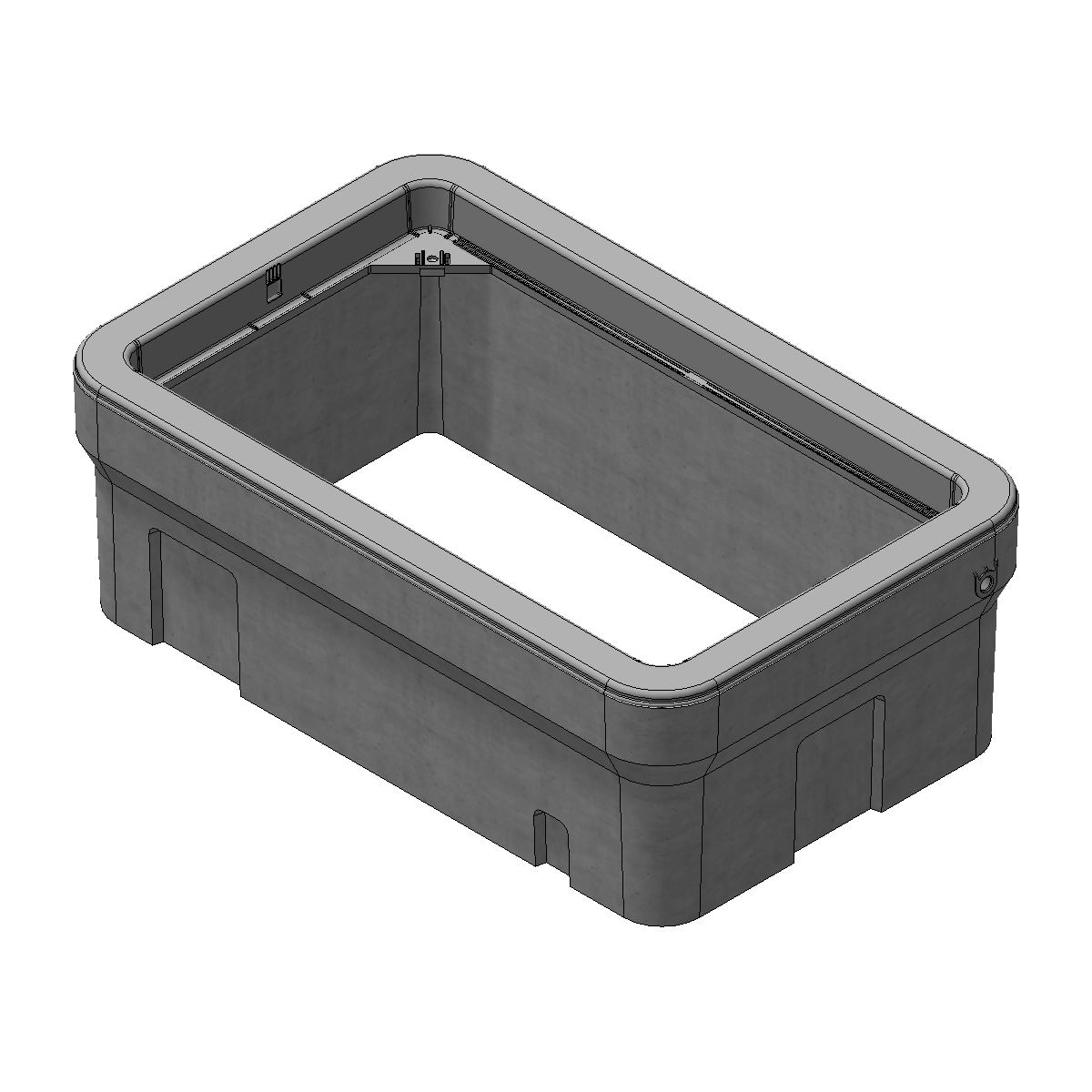 HN1730 x 12 Handhole Box Precast Concrete Jensen Precast