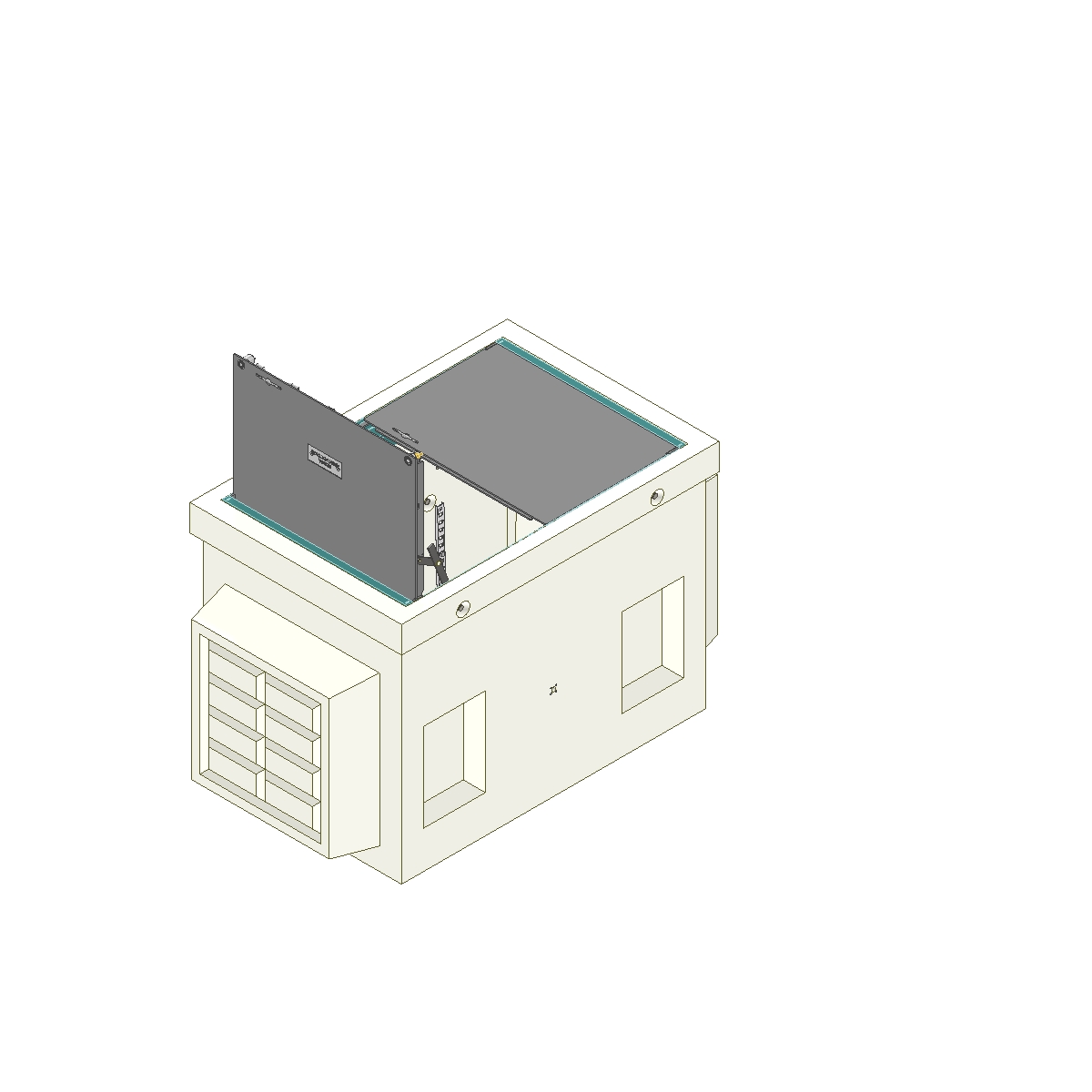 Traffic Hinged Ducted Pull Box - 3660 - City of Azusa | Jensen