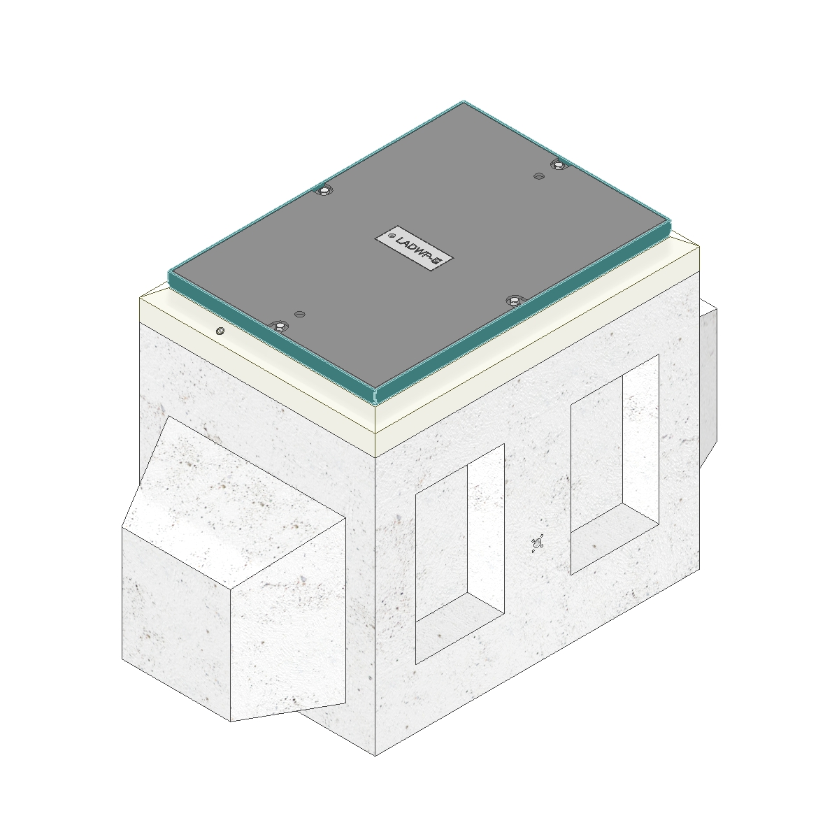 Traffic Ducted Pull Box - 2436 - LADWP | Jensen Infrastructure