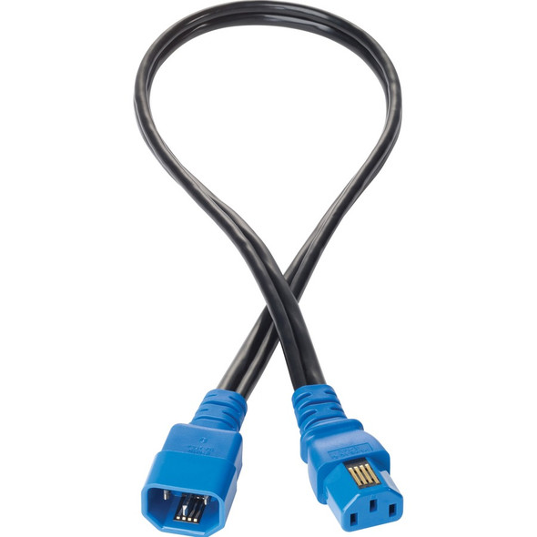 Hewlett Packard Enterprise (R1C65A) C13-C14 IN 250V 2M BLK JUMPER CORD