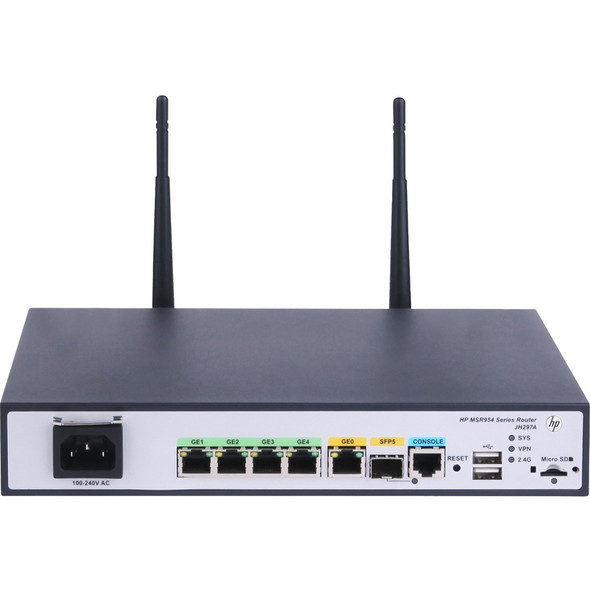 HPE (JH297A) HPE MSR954-W 1GbE SFP (WW) Router
