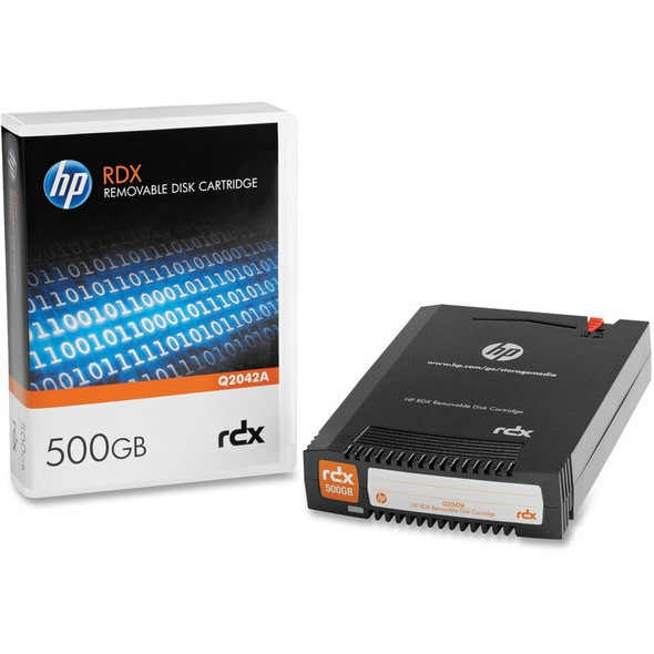 Hewlett Packard Enterprise (Q2042A) RDX 500GB REMOVABLE DISK CARTRIDGE