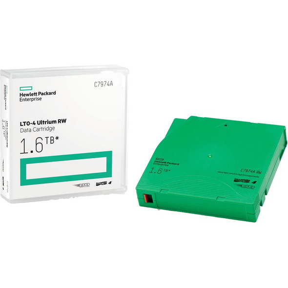 HPE (C7974AN) HP LTO4 Ultr 800GB/1.6TB RW DC WNCL 20pc