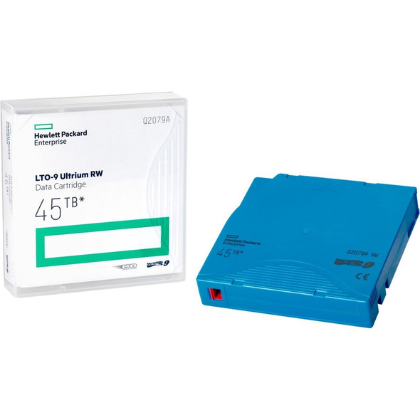 Hewlett Packard Enterprise (Q2079A) HPE LTO-9 Ultrium 45TB RW Data Cartridge