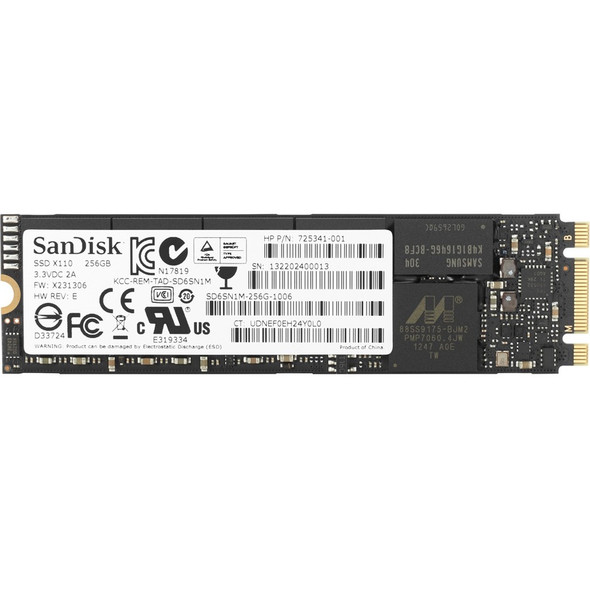 HPE (1CA51AA) HP Turbo Drive Gen2 256GB M.2 SSD DRIVE