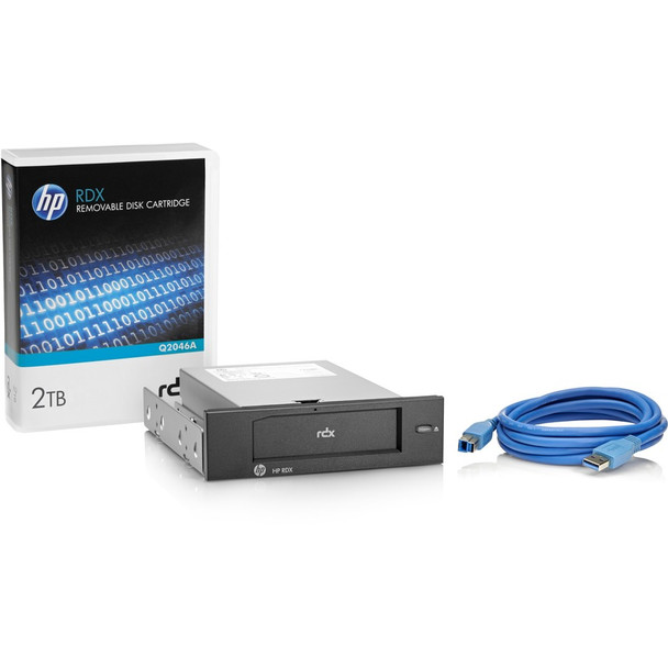 HPE (E7X52A) HPE RDX 2TB USB 3.0 INTERNAL DISK BACKUP SYSTEM (2TB) *STOCK ON HAND ONLY