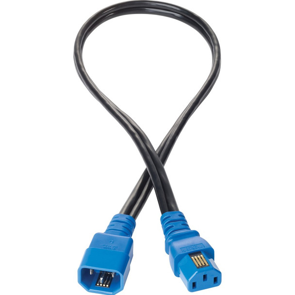 HPE (R1C68A) HPE C15-C14 IN 250V 1m Blk Jumper Cord