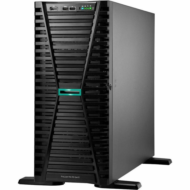 HPE (P85592-375) HPE ProLiant ML110 Gen11 4514Y 2.0GHz 16c 1P 1x32GB-R 8SFF MR408i-o 960GB SSD 1x800W PS