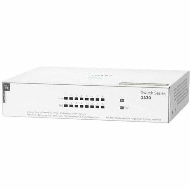 HPE (R8R46A) INSTANT ON 1430 8G CL4 POE 64W SWITCH