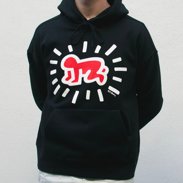 POP SHOP Radiant Baby x Barking Dog Hoodie (In-Gallery Only)