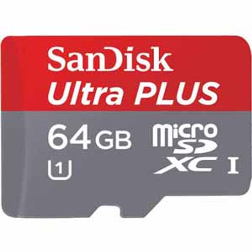 64GB MICRO SDXC SanDisk Ultra Plus 10 UHS-1