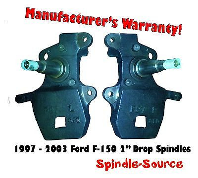 1997 2003 Ford F150 F150 2" inch Drop Spindles 9702 Expedition