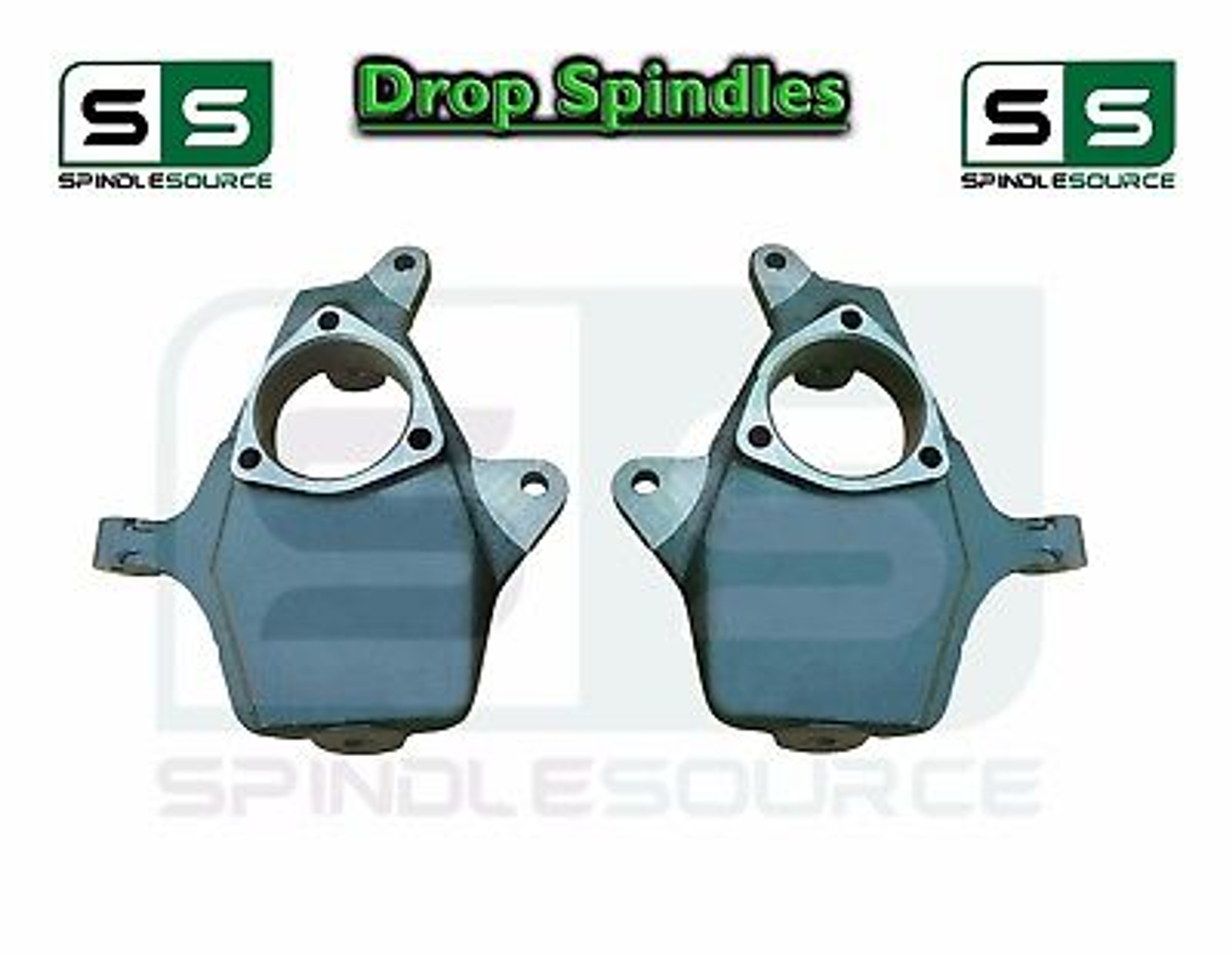 99 07 Drop Lowering Spindles SET Chevy Silverado GMC Sierra 1500 2508 2WD 4WD SpindleSource