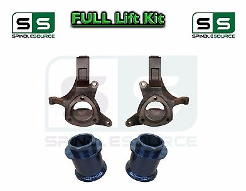 00 - 06 Chevrolet GMC SUV Tahoe Yukon Suburban 1500 4" / 2" Spindle Lift Kit