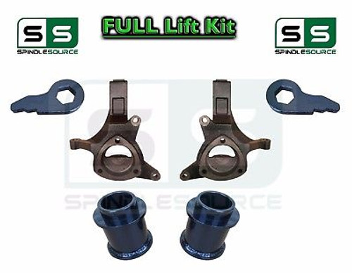 00 - 06 Chevrolet GMC SUV Tahoe Yukon Suburban 1500 5" / 1" Spindle Lift Kit