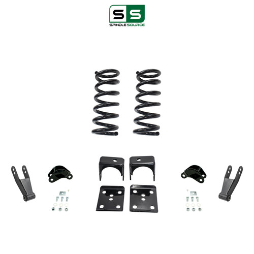 3"/4"-5" Coil Lowering Drop Kit + Extenders FOR 02-08 Dodge Ram 1500 2WD RWD V6