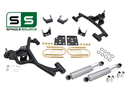 3" / 5" Drop Kit Control Arms Flip Kit + SHOCKS FOR 04 -08 Ford F-150 2WD