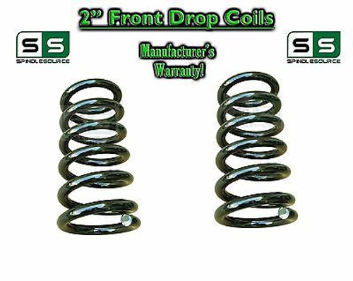 1965-1987 Chevrolet GMC C10 C15 2" Lowering Drop Coils Springs 65-87 73-87 65-72