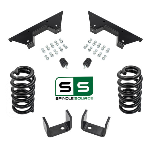 3/5 Coil Drop Lowering Kit + C-Notch FOR 73-87 Chevy GMC C10 C15 2WD
