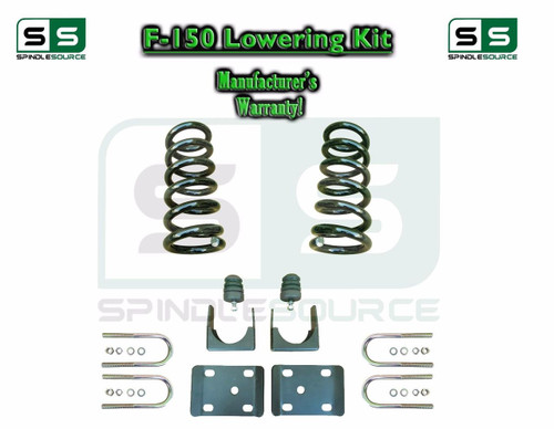 1997 - 2003 Ford F-150 F150 V8 Ext Cab 2WD 3" / 6" Drop Lowering Kit Coils