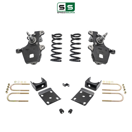 3/6 Spindles + coils Lowering Kit for 1997-2003 Ford F-150 2WD V8