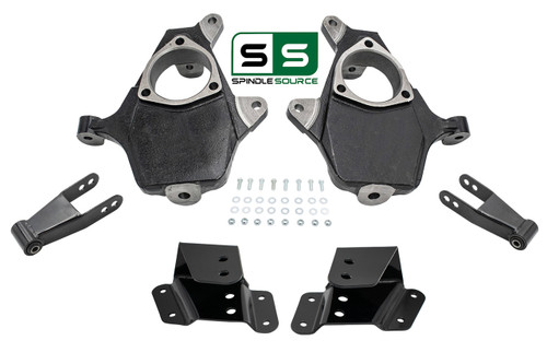 2"/4" Drop Kit 2/4 Spindles FOR 99 - 06 Chevrolet Silverado / GMC Sierra 1500