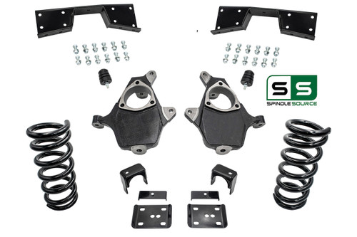 4"/7" Lowering Drop kit FOR 1999 - 2006 Chevrolet Silverado/GMC Sierra 1500 V6
