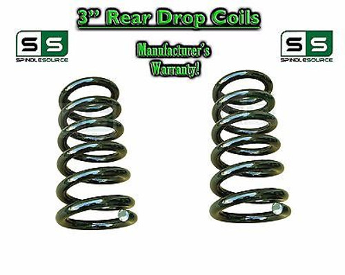 2000 - 2006 Chevy GMC SUV 3" Drop Lowering Coils Springs Suburban Tahoe + MORE