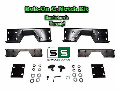 2002 - 2008 Dodge Ram 1500 Bolt-on HEAVY DUTY Rear frame C-Notch Kit 02-08
